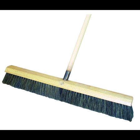BON TOOL Bon 22-290 Floor Broom, Horsehair 36", 5 Foot Wood Handle 22-290